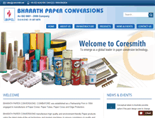 Tablet Screenshot of coresmith.com